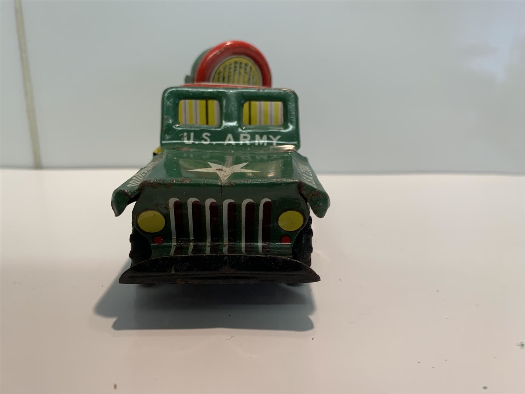 Giocattoli: Jeep USA Flugabwehr /Scheinwerfer  253 – Usato da Kerzers venduto da tisyayasuBE 2