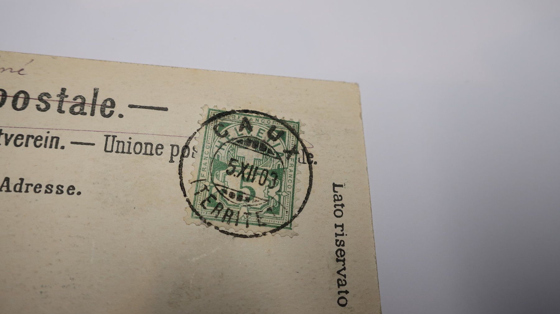 Cartoline postali: Lac Léman  1903 – Usato da Cormoret venduto da Pascalll2001 4