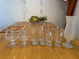 Diverse Gläser