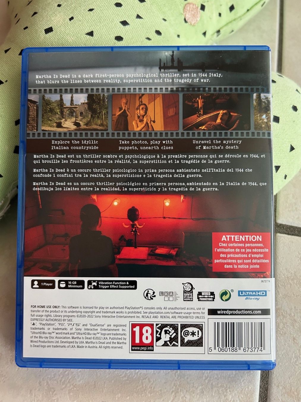 Spiele: Martha is dead – Neu (gemäss Beschreibung) aus Villars-sur-Glane von  1