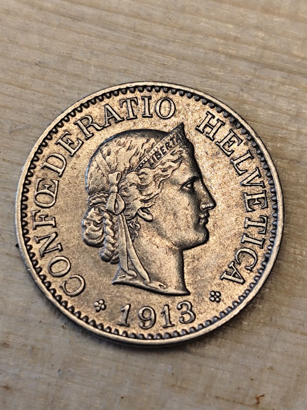 Tutti le monete: ==> 10Rp 1913 ss- vz <== – Usato da Bern venduto da b.man_is_back