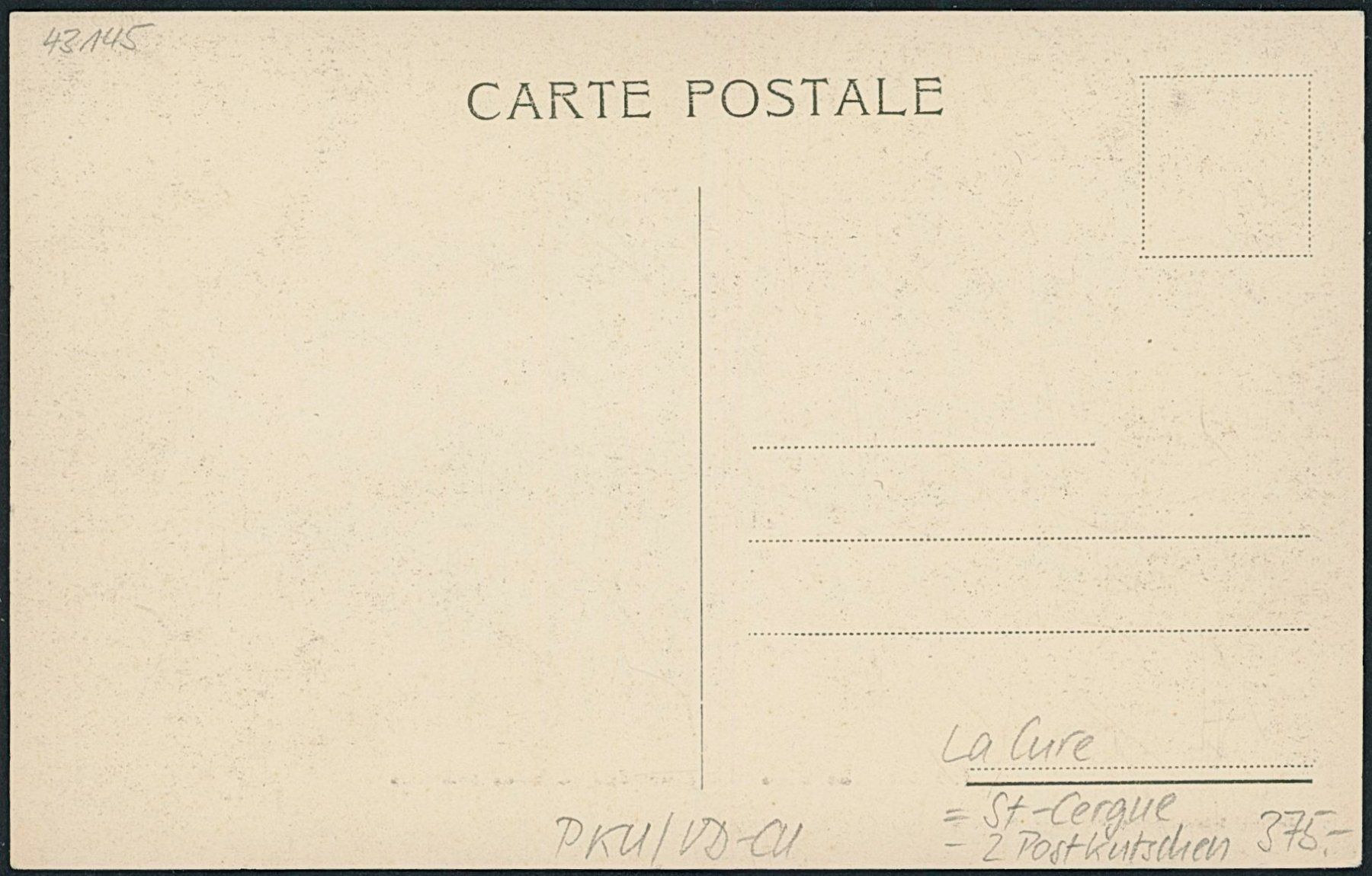 Cartoline postali: VD La Cure - Postkutsche - St. Cergue – Nuovo (secondo la descrizione) da Schindellegi venduto da leecollect 1
