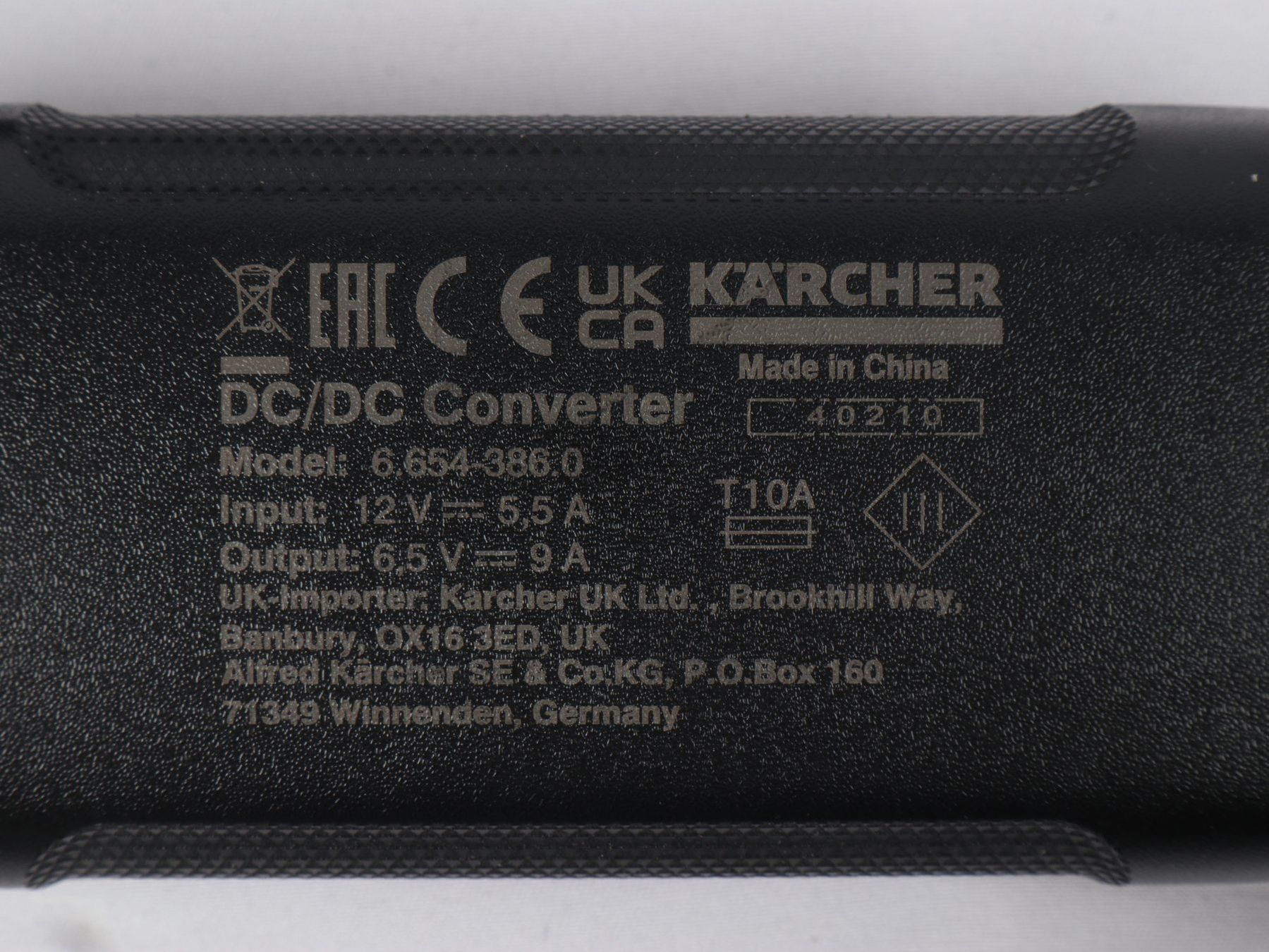 Kärcher Laufwerke & Adapter: KÄRCHER Car Adapter OC3 – Neu (gemäss Beschreibung) aus Steinen von Restwert_Steinen 5