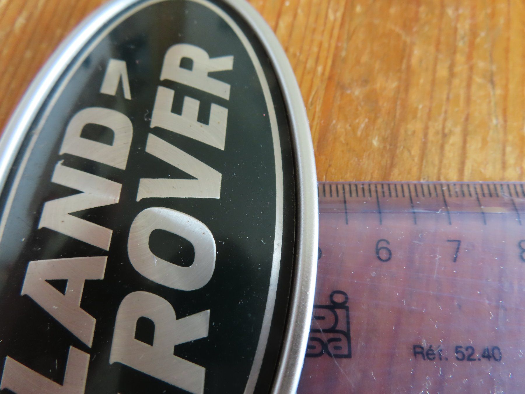 Land Rover Tutti pezzi di ricambio auto: Land / Range Rover Heckemblem, Neu – Nuovo (secondo la descrizione) da Egerkingen venduto da 190-48Turbostar 3