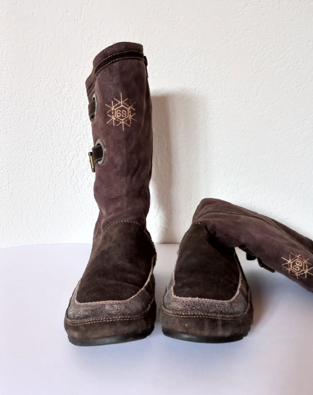 Scarpe da donna: Winterschuhe Leder/Wildleder Gr. 39 – Usato da Bévilard venduto da belkin 2