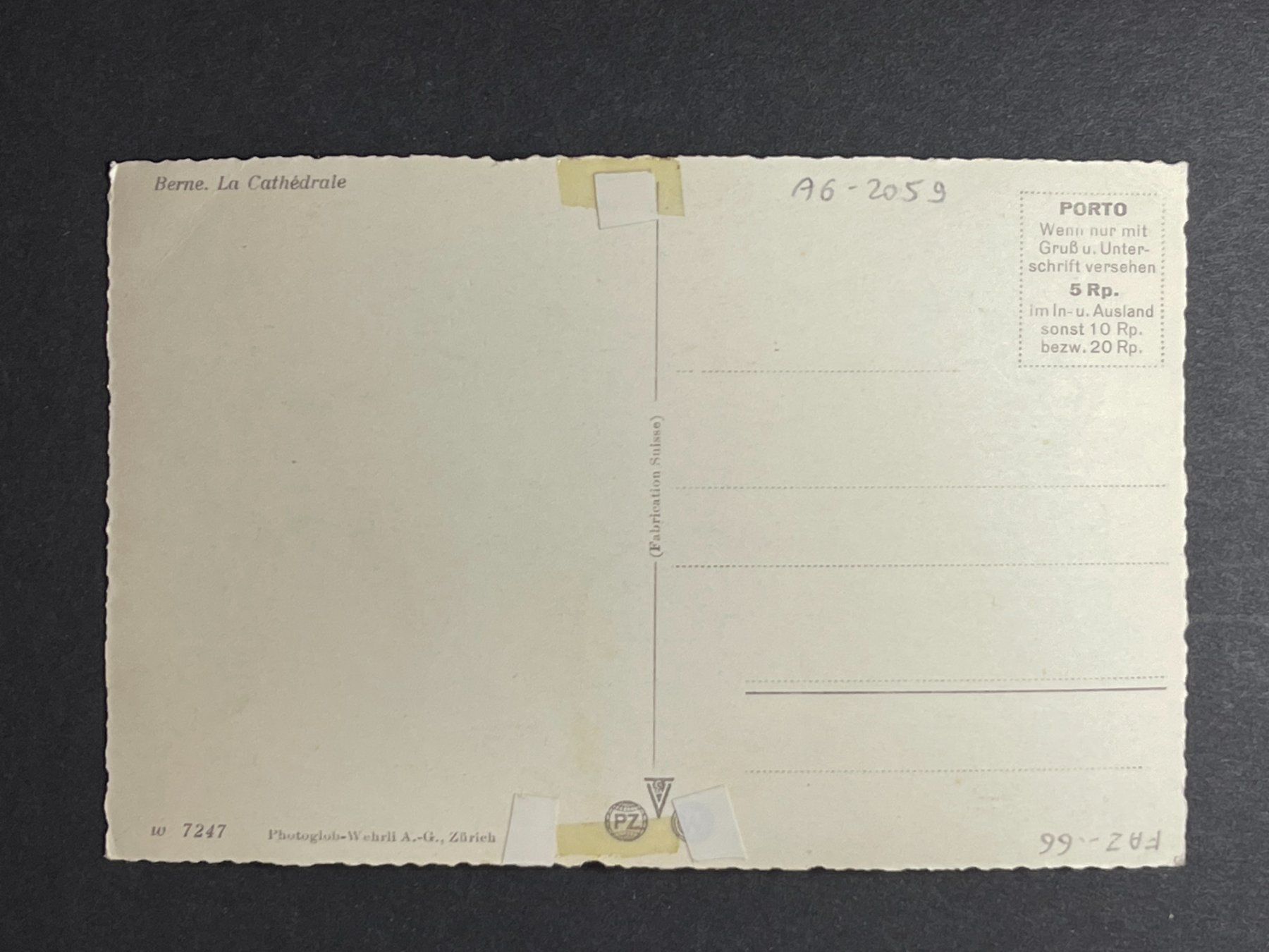 Cartoline postali: Bern - Münster – Usato da Steg VS venduto da _vinci_ 1