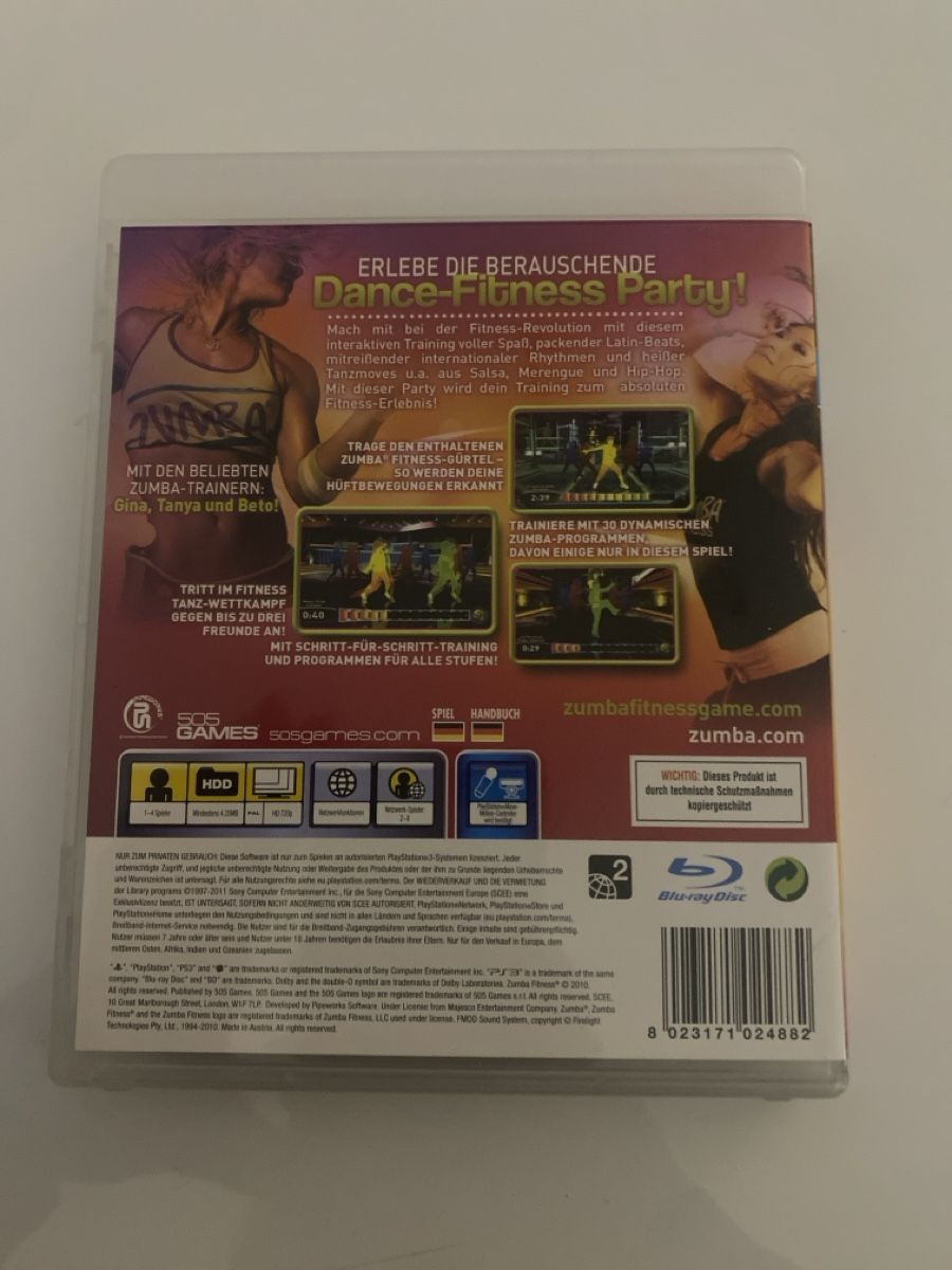 Sony Spiele: Zumba Fitness  PS3 – Gebraucht aus Suhr von SchnapperCH 1