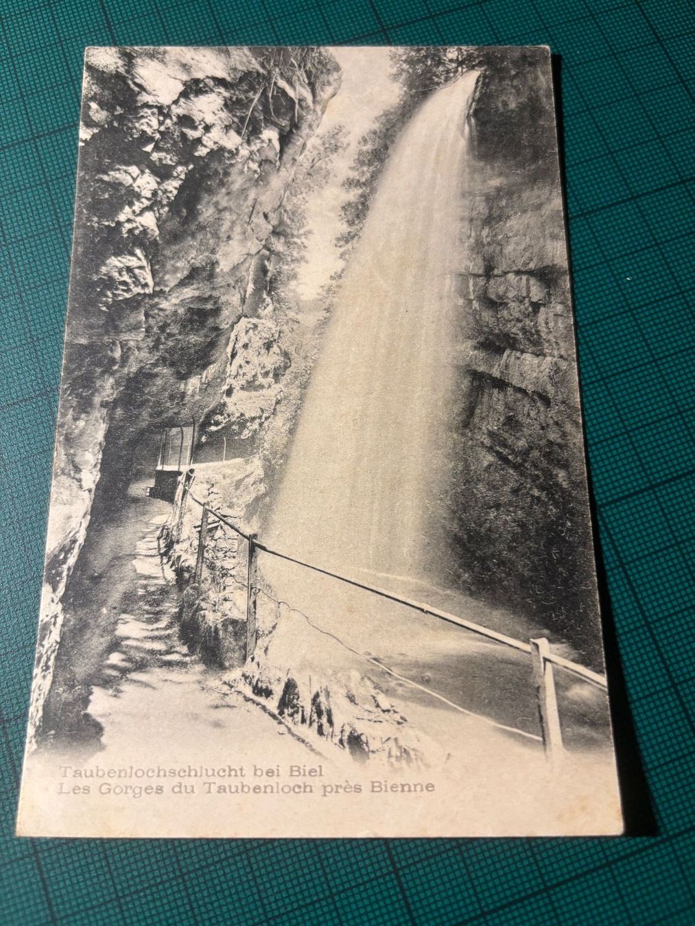 Cartoline postali: AK Taubenlochschlucht 1908 ohne BM – Usato da Utzenstorf venduto da Rose0303 1