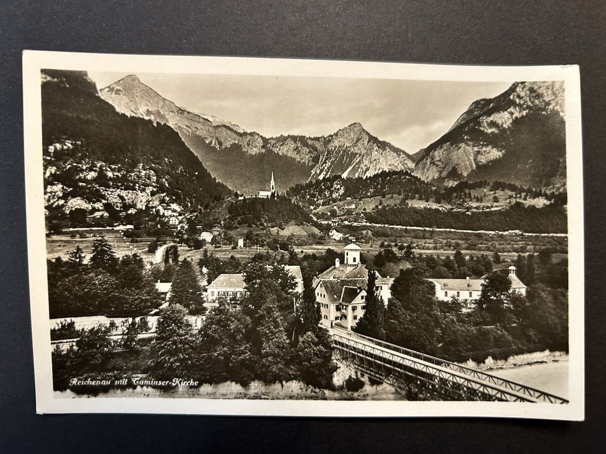 Cartoline postali: Reichenau GR – Usato da Fanas venduto da Alessio11