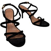 Elegante schwarze Sandaletten von Cosmoparis in Grösse 38