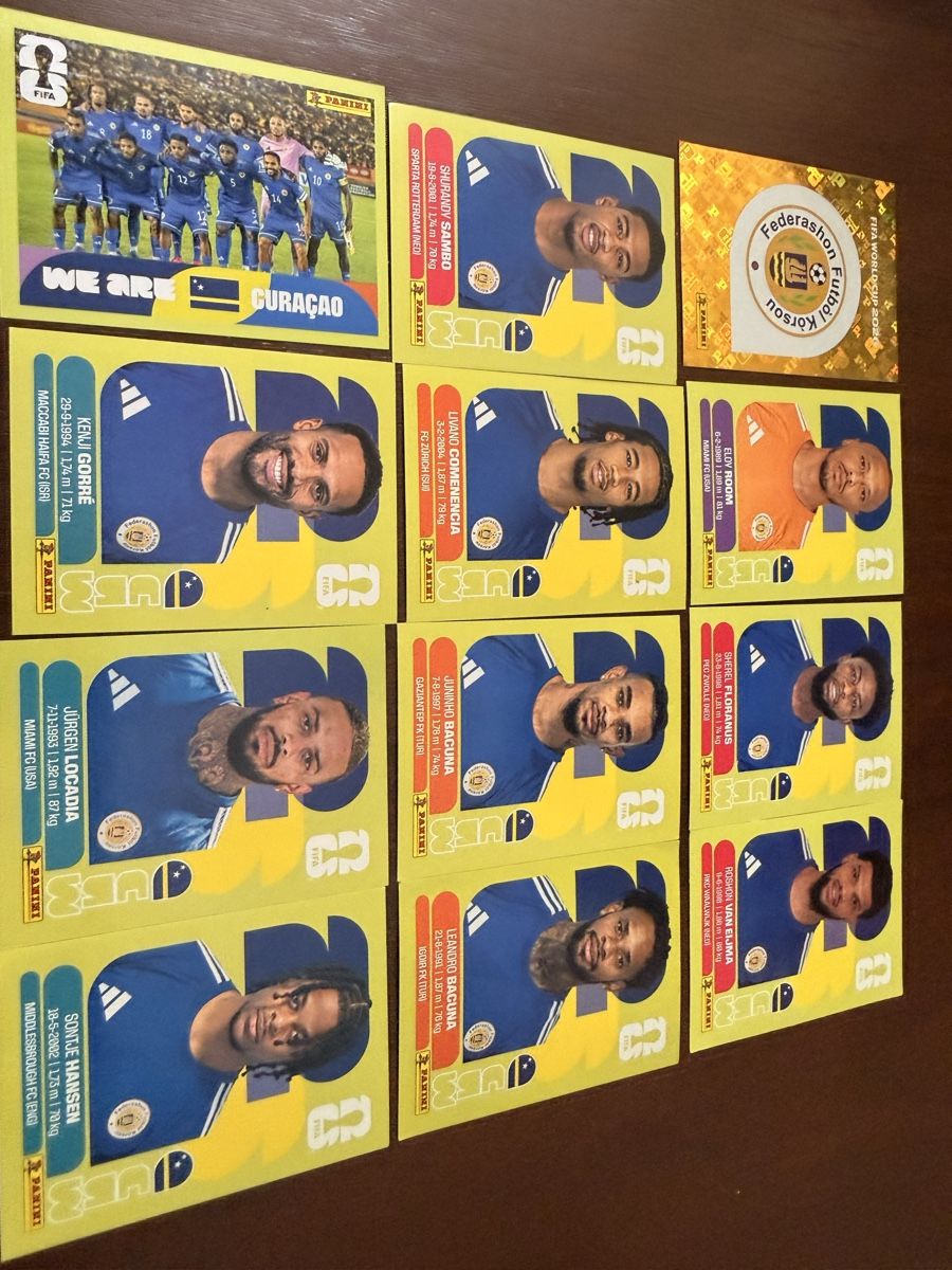 Panini Carte collezionabili: Panini WM 2026 CUW – Nuovo (secondo la descrizione) da Obernau venduto da lau_q9xp