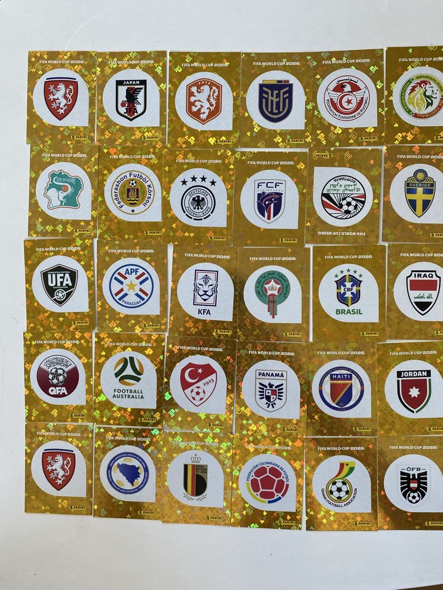 Panini Sammelbilder & Trading cards: Panini WM 26 Viele Wappen – Neu (gemäss Beschreibung) aus Windisch von Ncf