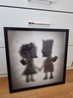 Cooles Simpsons Bild im Rahmen, Kunst für jedes Zimmer!
