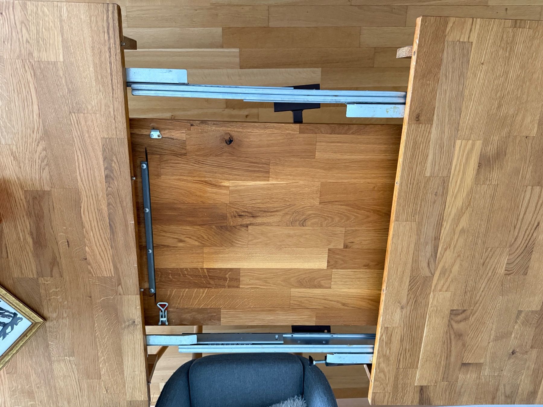 Tables: Belle table en chêne massif, extensible – D'occasion à Boudry par eba_r8rz 6