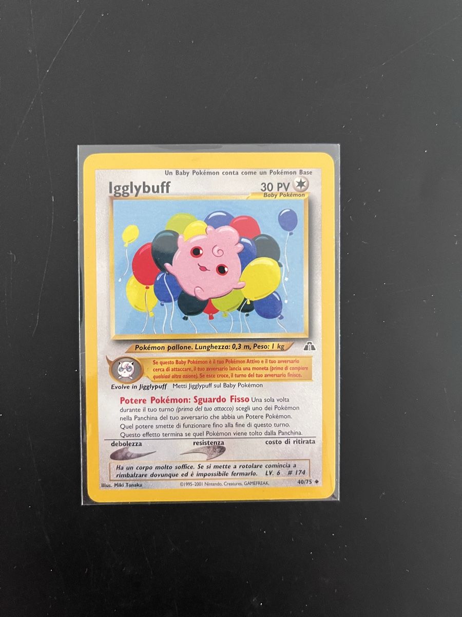 Pokémon Sammelbilder & Trading cards: Igglybuff Neo Discovery – Gebraucht aus Massagno von Pkmn93