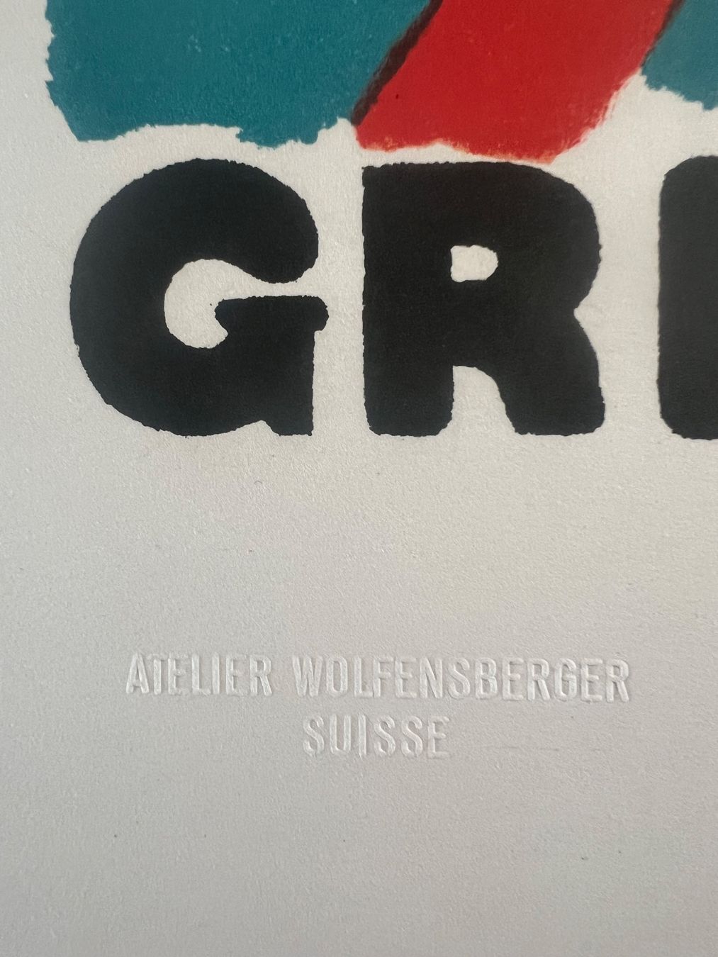 Grafica & Litografie: Augusto Giacometti, Handlithografie, nummeriert – Usato da Rain venduto da Pic-Ass 5