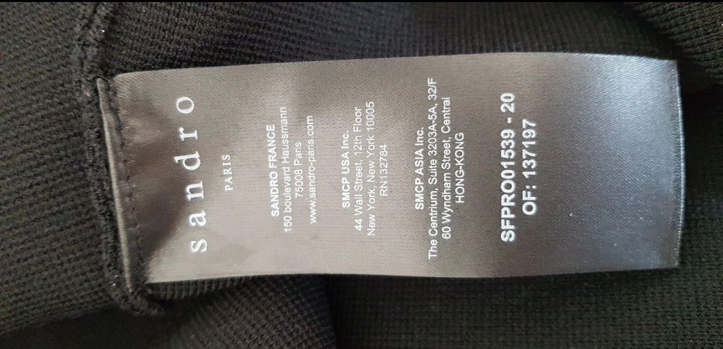 Sandro Kleider: Robe Sandro Noire – Gebraucht aus Chez-le-Bart von ncc32 4