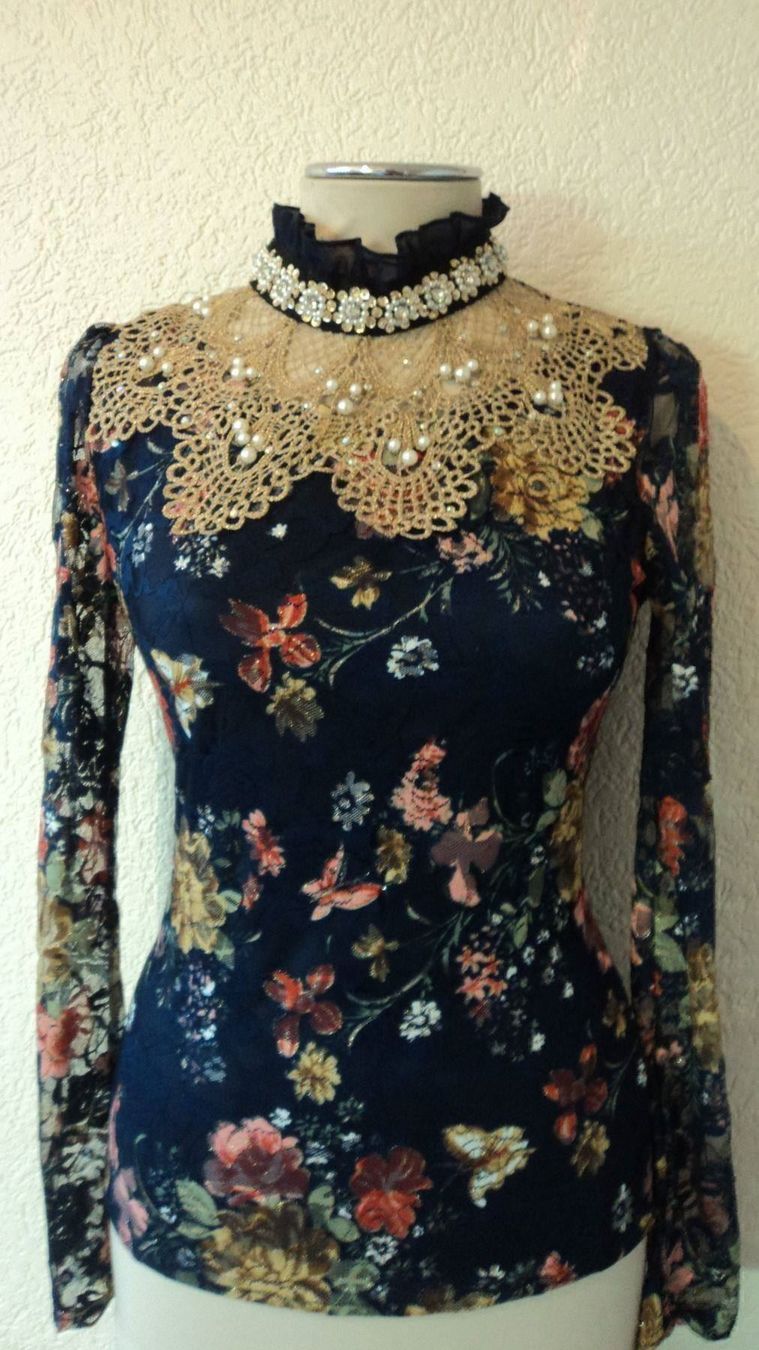 Camicette: Wundeschöne Bluse Shirt Sweatshirt rolli – Nuovo (secondo la descrizione) da Zürich venduto da shopbop 1