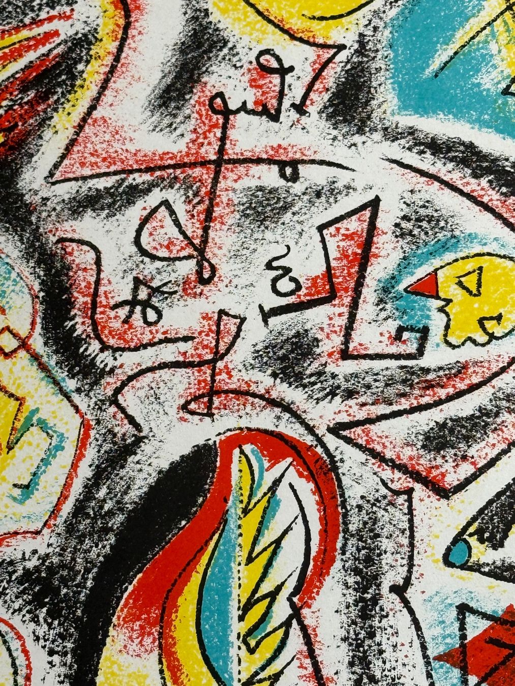 Grafica & Litografie: André MASSON 1896-1987 Lithographie Komposition – Usato da Bern venduto da Jwpm66 1