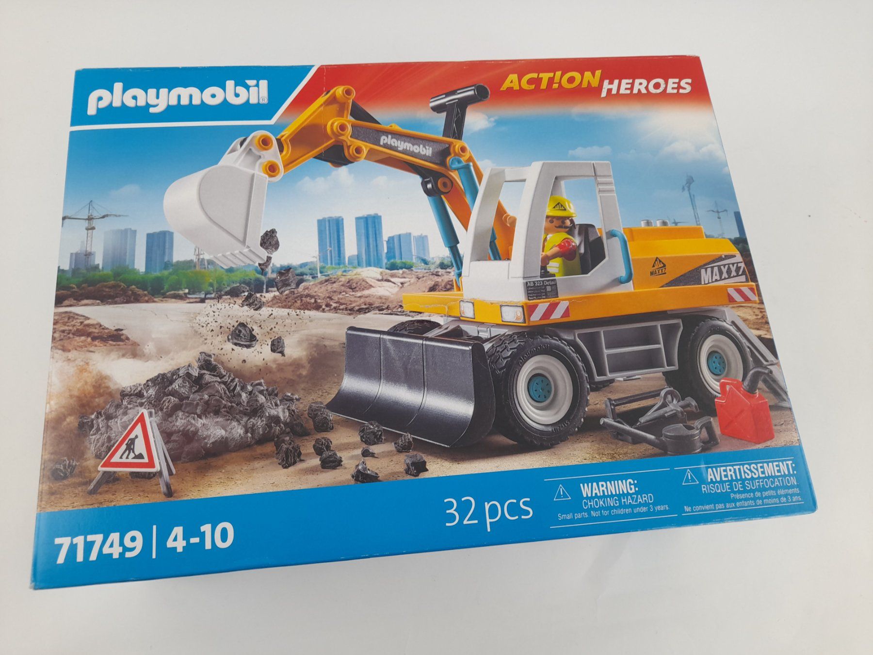 Playmobil Giocattoli: PLAYMOBIL - Bagger 71749 – Nuovo (secondo la descrizione) da Liebefeld venduto da Restwert_Liebefeld