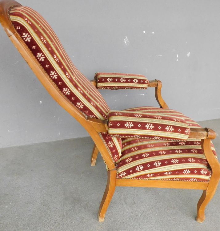 Rausverkauf Voltaire antik Louis Philippe original Sessel Kaufen auf