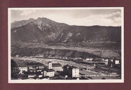 BRIGUE - Gare et entrée du tunnel du Simplon