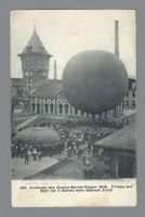 1909, GORDON-BENNETT-FLIEGEN, BALLON HELVETIA, START, ZÜRICH