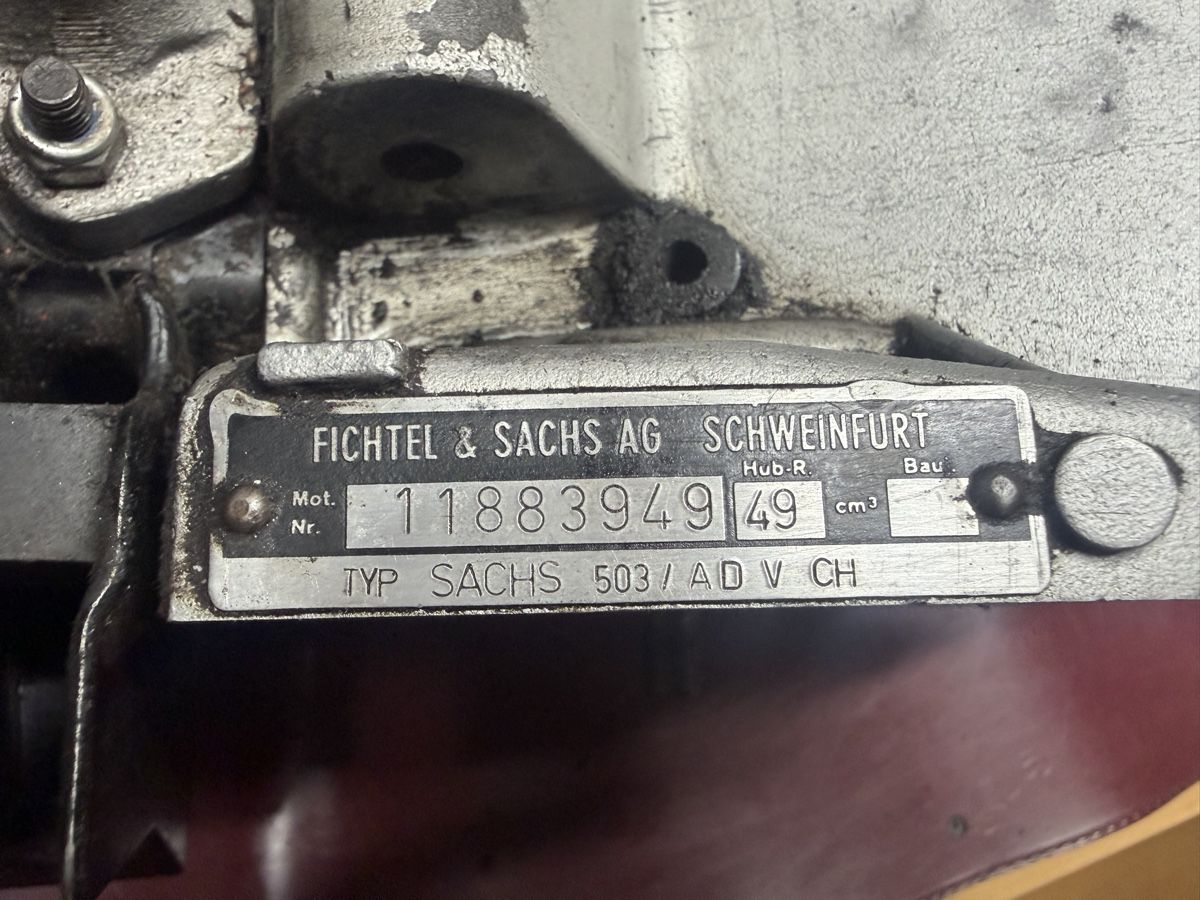 Sachs Motoren: Mofa Sachs 503 ADV Motor – Defekt aus Latterbach von Bbutz98 2