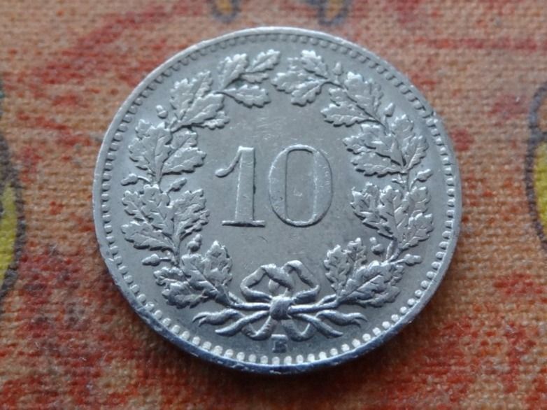 Tutti le monete: 10 Rp. 1962 – Usato da Romanel-sur-Lausanne venduto da Swift13 1