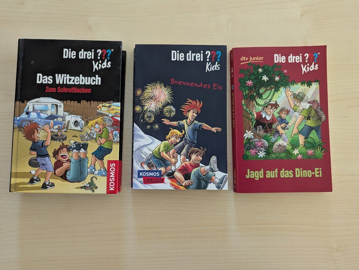 Bücher: Die drei Fragezeichen KIds - 3 Bücher – Gebraucht aus Münchringen von