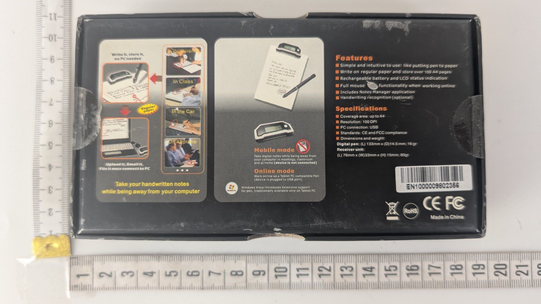 Penna & Evidenziatori: Mobile Note Taker, Digital Stift, USB-1PEN, Top – Nuovo e nell'imballaggio originale da Zürich venduto da axolottchen 3