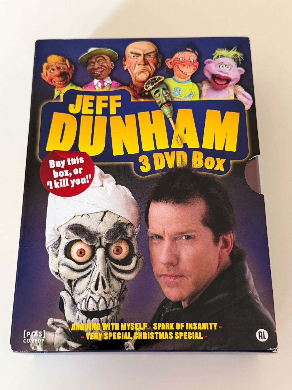 Tutti i DVDs: Jeff Dunham 3 DVD Box Set guter Zustand – Usato da Altstätten SG venduto da sheamus