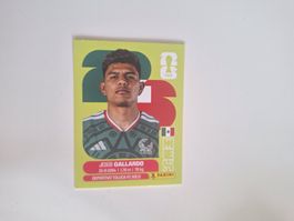 Panini 2026 Jesus Gallardo MEX 6