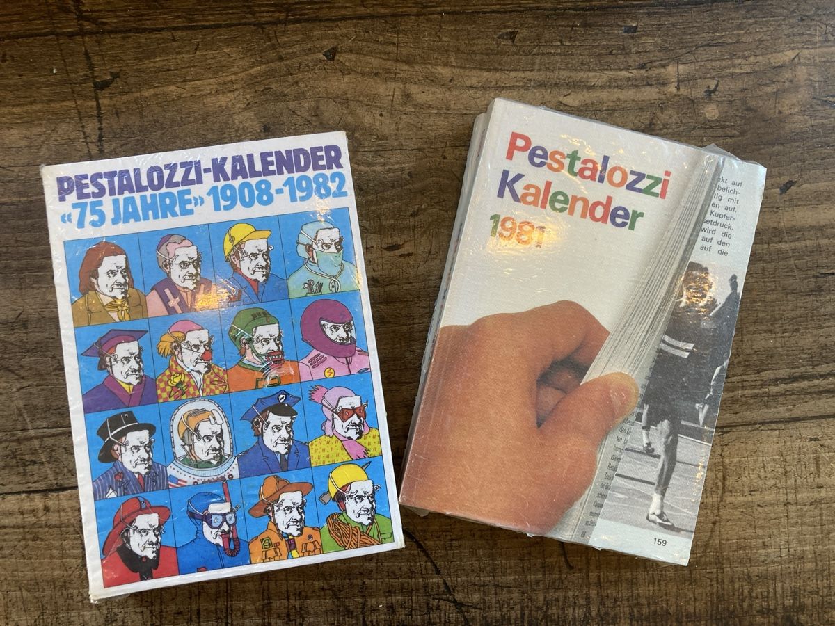 Calendari: Pestalozzi Kalender 1909-1985, 35 Ex – Usato da Zürich venduto da Mueschelmau 4