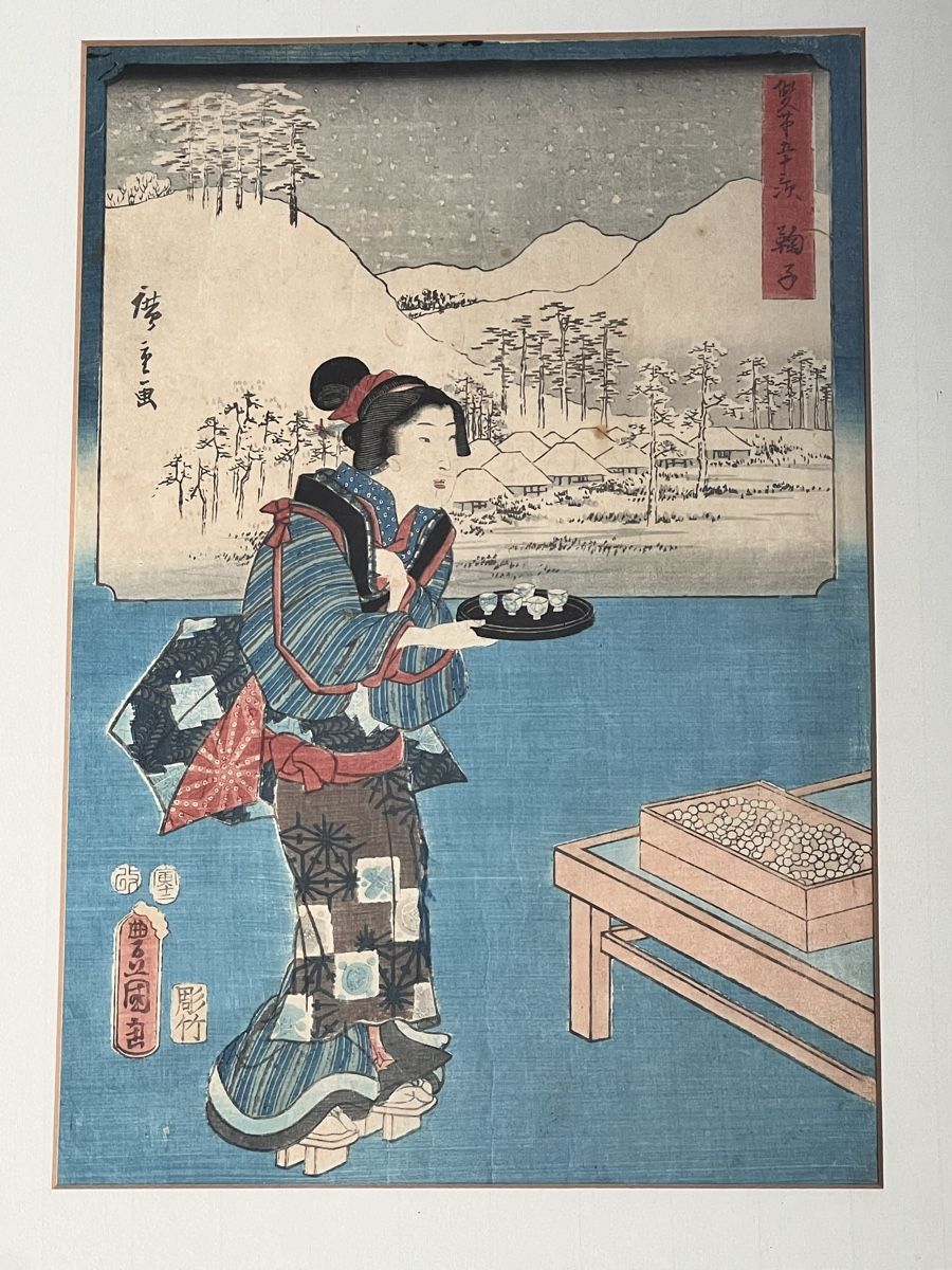 Xilografie: Japanischer Holzschnitt, – Usato da Adliswil venduto da buch_und_kunst