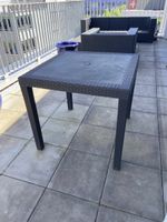 Loungemöbel Tisch Rattan Optik Wetterfest Sommer Balkon ☀️