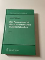 Das Personenrecht des Schweizerischen Zivilgesetzbuches