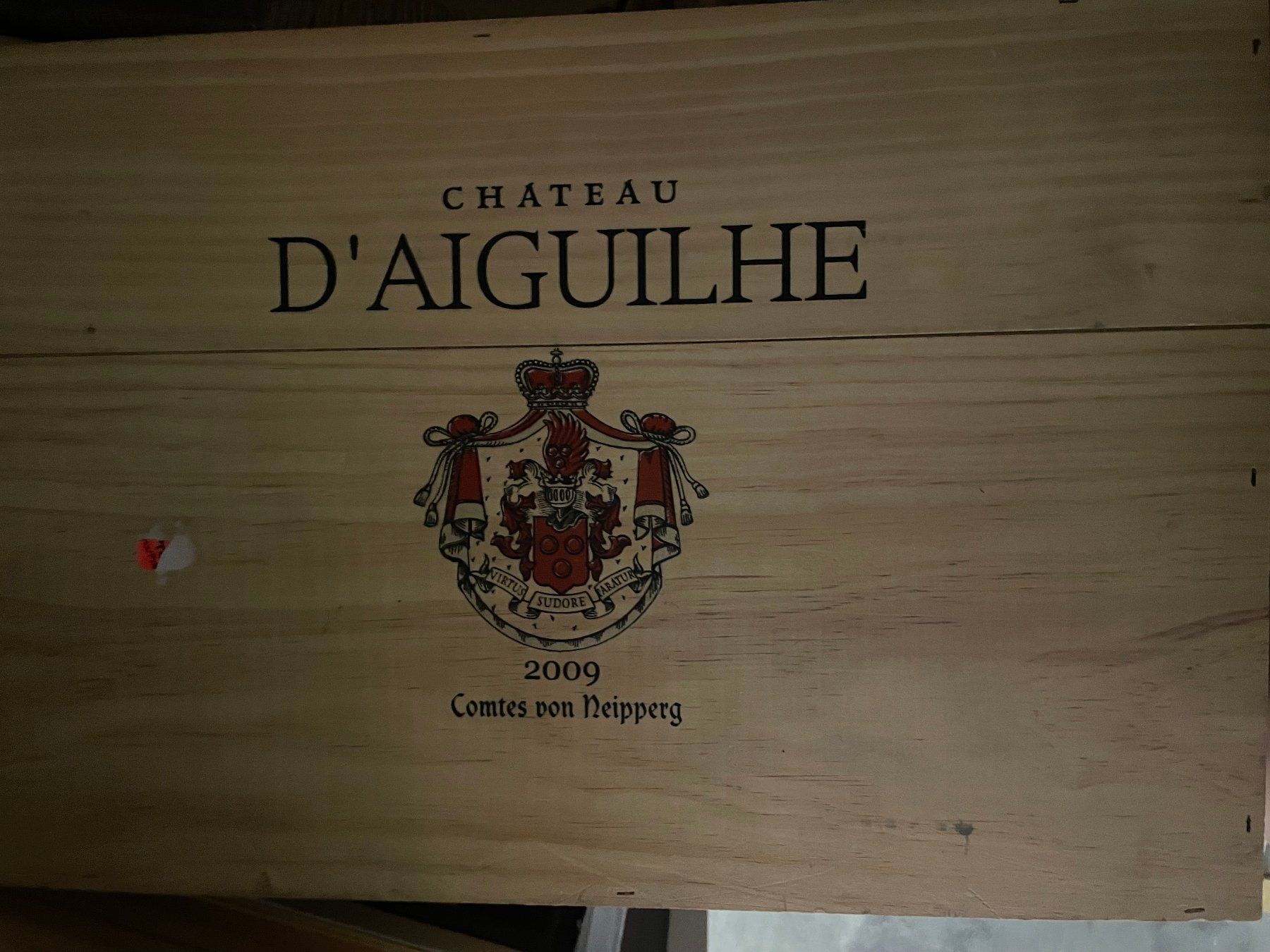 Vino: Chat. D`Aiguilhe  - Comte de Neipperg - Cotes Bordeaux 2009 – Nuovo (secondo la descrizione) da Rodersdorf venduto da luculus46 1