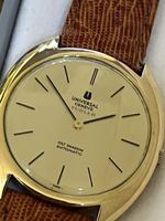 Universal, Genève,Turler, Gild Shadow micro rotor automatic
