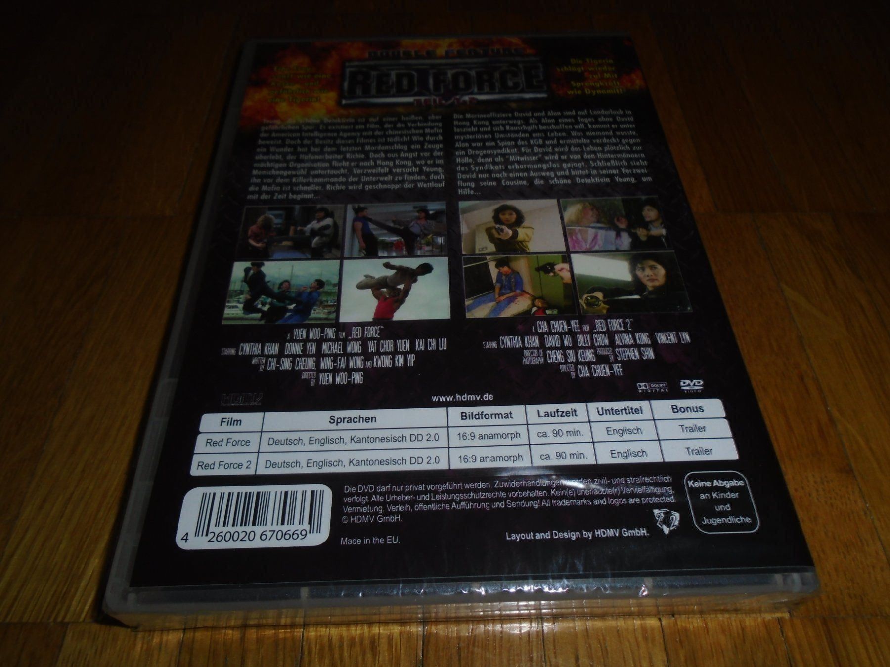 Tutti i DVDs: Red Force 1 + 2 - UNCUT – Nuovo e nell'imballaggio originale da Basel venduto da havsok 1