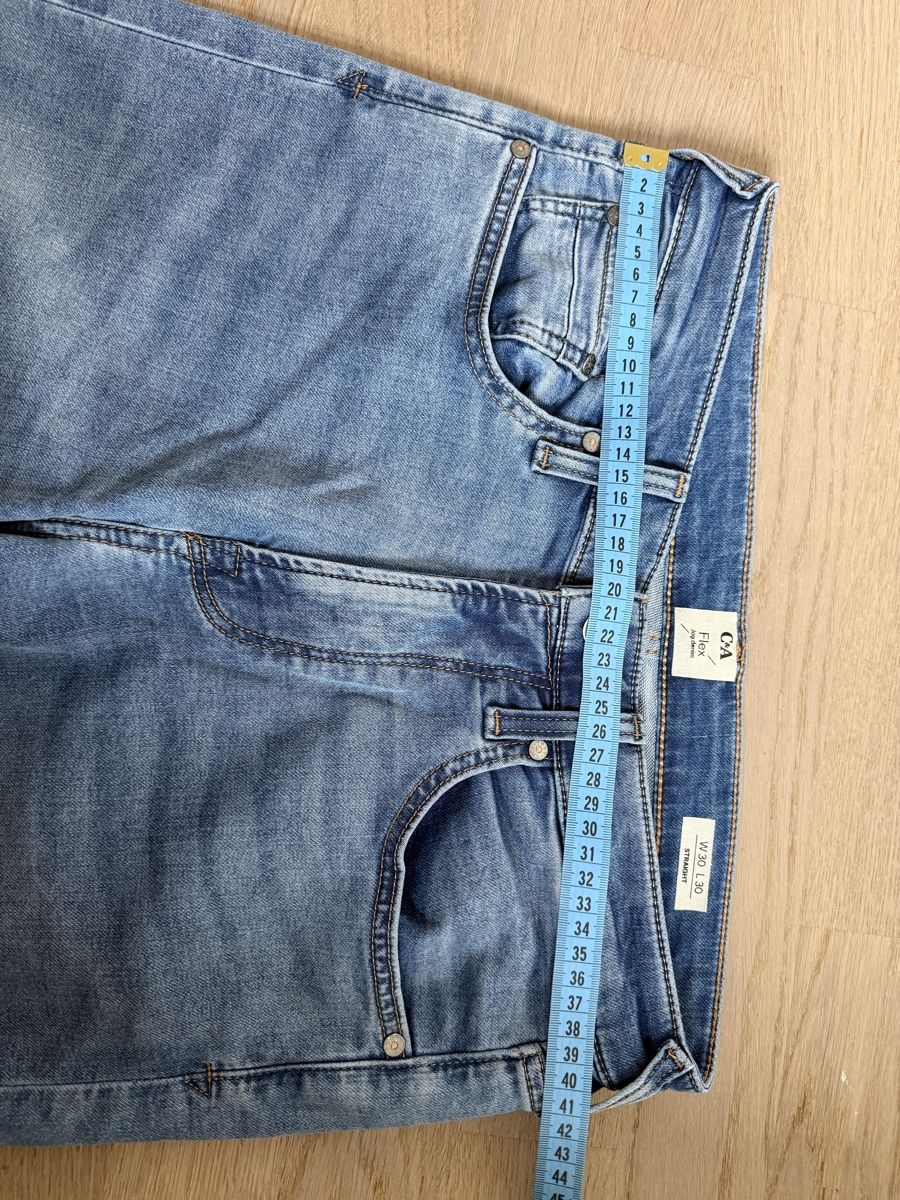 C&A Jeans: C&A Herren Jeans, W30 L30, hellblau – Usato da Rubigen venduto da Elmacino 2
