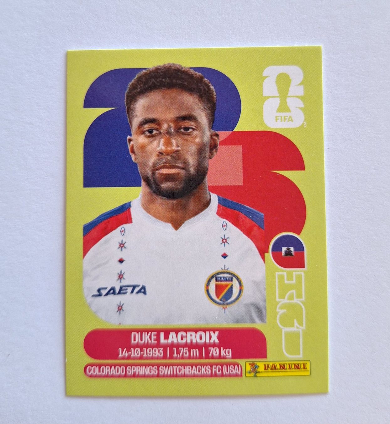 Panini Carte collezionabili: Panini Duke Lacroix HAI 7 – Nuovo (secondo la descrizione) da Romanens venduto da Crocette