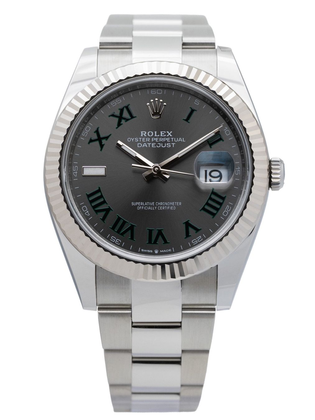 Rolex Orologi: Rolex Datejust 41 Wimbledon New Full set 9.2026 – Nuovo e nell'imballaggio originale da Genève venduto da Swisstreasures-SA