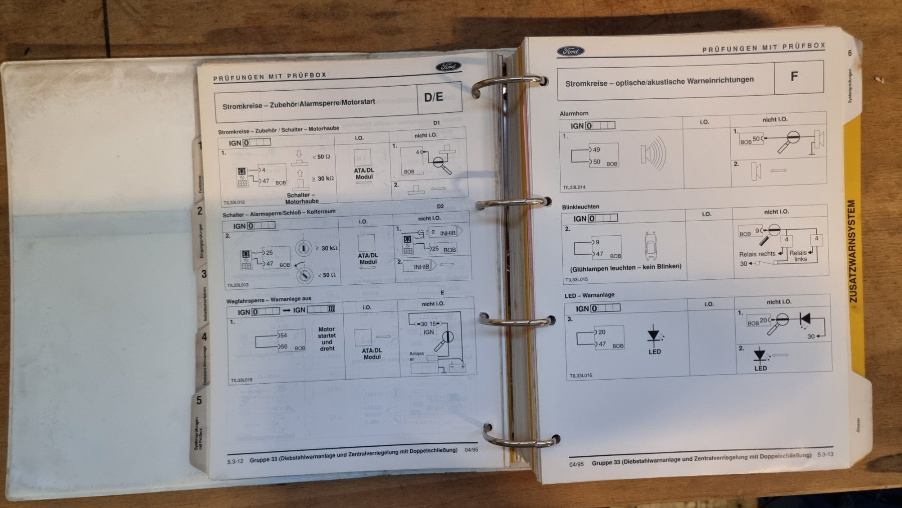Bücher: Ford Transit, Elektrische Systeme Band 3, Werkstatthandbuch – Gebraucht aus Aristau von daniel_s_1 2