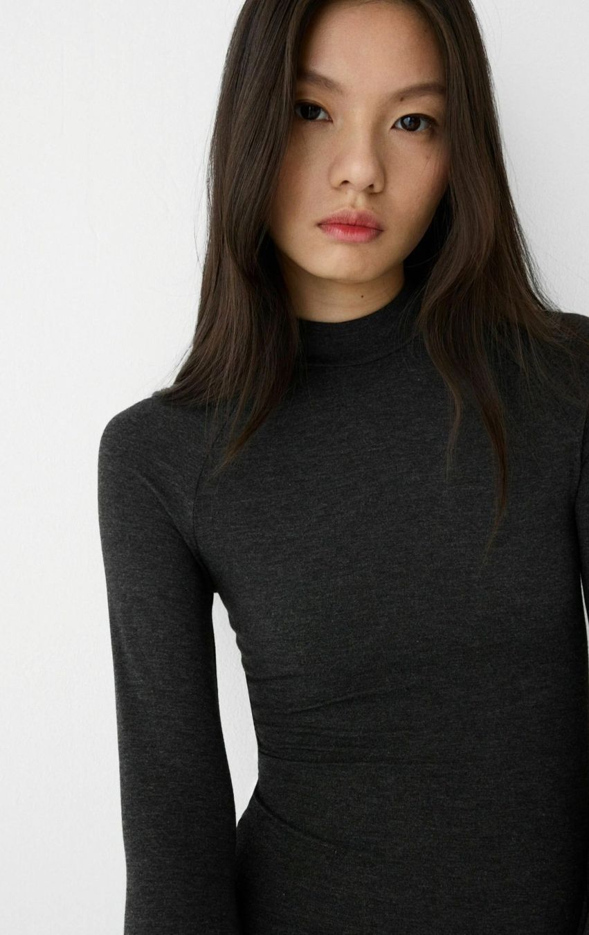 Bershka Kleider: Graues Bershka Frühlingskleid grunge – Neu (gemäss Beschreibung) aus horn von CherryCrow 2