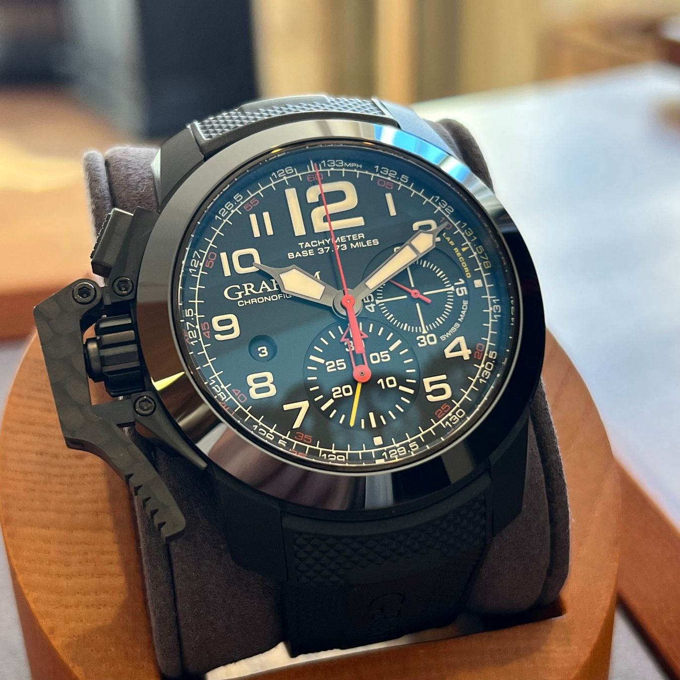 Graham Orologi: Graham Chronofighter Oversize Automatic IN-2CCBK-0 – Usato da Carouge GE venduto da Watchaser 1