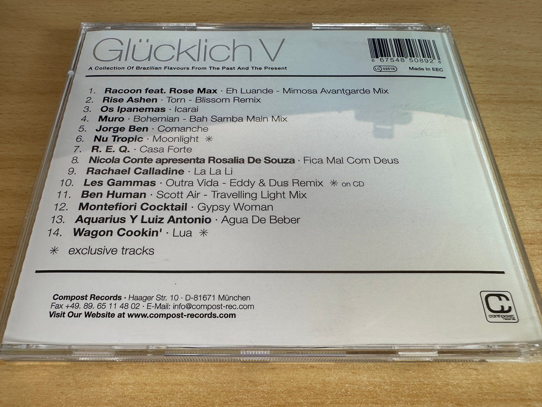 CD: Various – Glücklich V – Usato da Rikon im Tösstal venduto da Alpenmutz 1