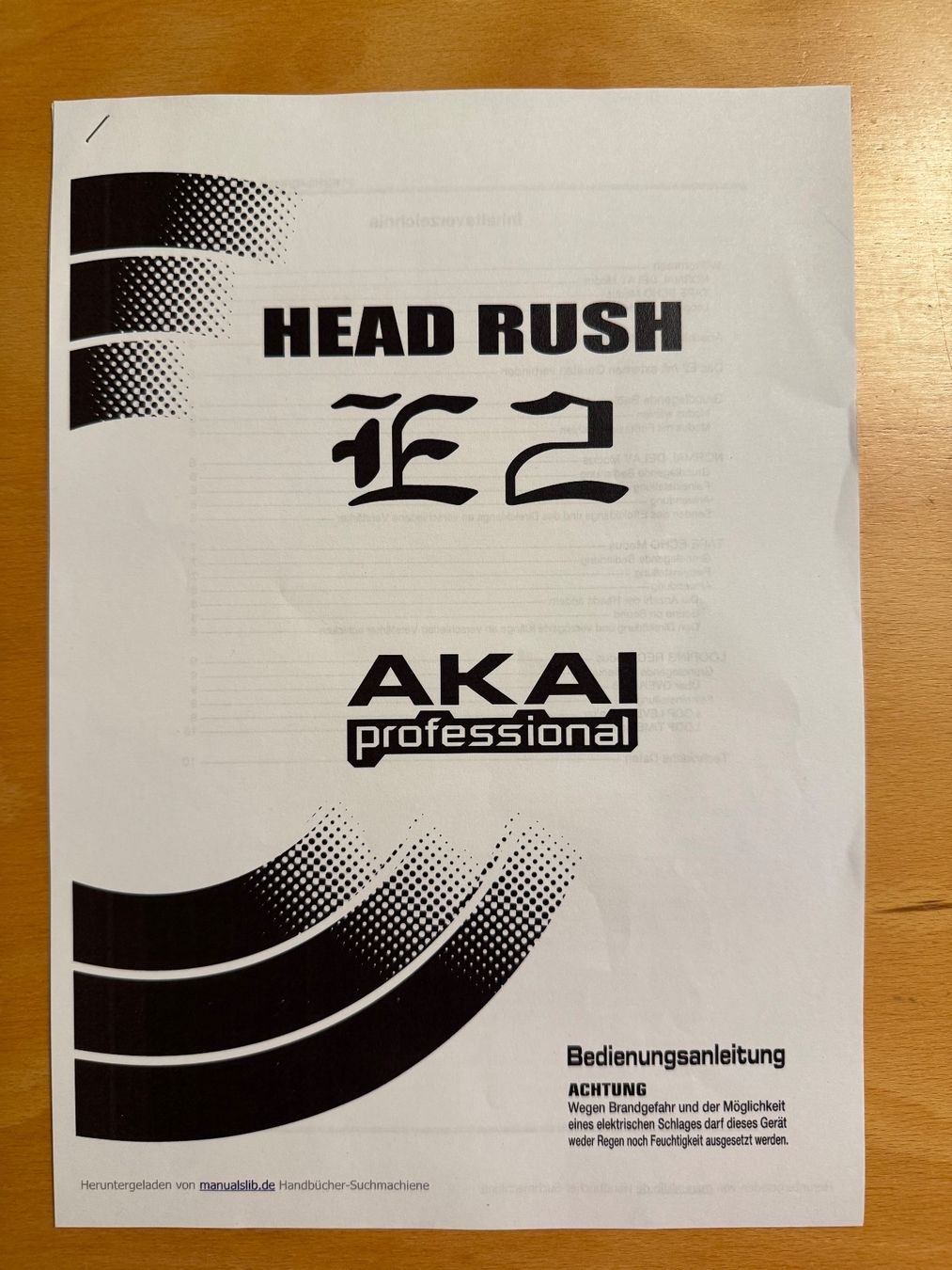 Instruments de musique: Akai Headrush E2.   Effektgerät für E-Gitarre – D'occasion à Nidau par cocodo 3