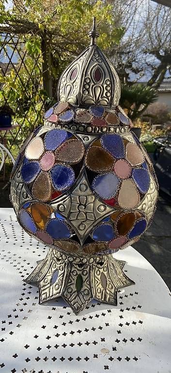 Lampes: Lustre origine Maroc – D'occasion à Bex par tusti_89