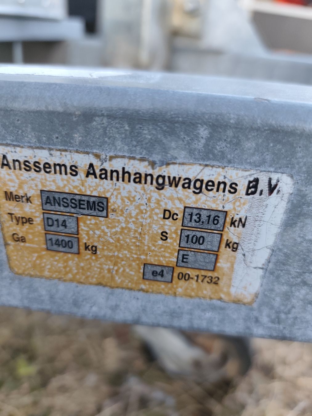 Anssems Rimorchi: Anhänger Anssems – Usato da RUEUN venduto da Nicoline0 3
